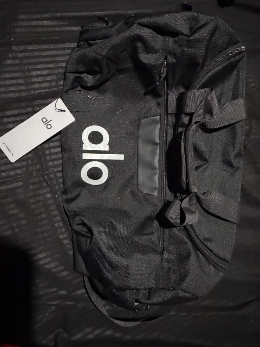 ALO Yoga Black Duffel Bag by ALO Yoga